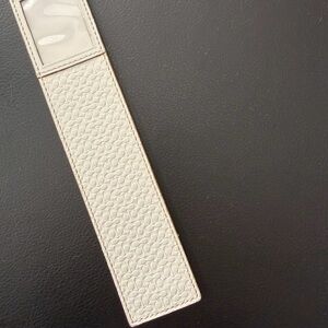 Coach Leather Bookmark
